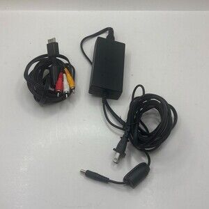 Sony PlayStation 2 Slim AC Adapter EADP-48AB 8.5V Power Supply & AV Cable